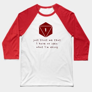 Crit Fail Baseball T-Shirt